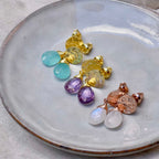 Classic Athena Kate Drop Earrings Amethyst