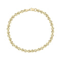 Elements Gold Stampato Link Chain Bracelet