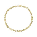 Elements Gold Stampato Link Chain Bracelet