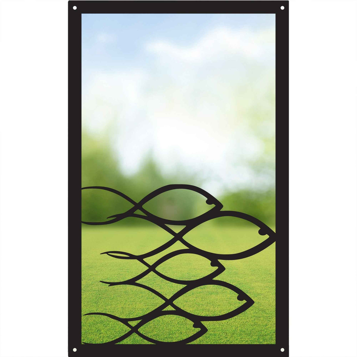 Swimming Fish Garden Mirror
