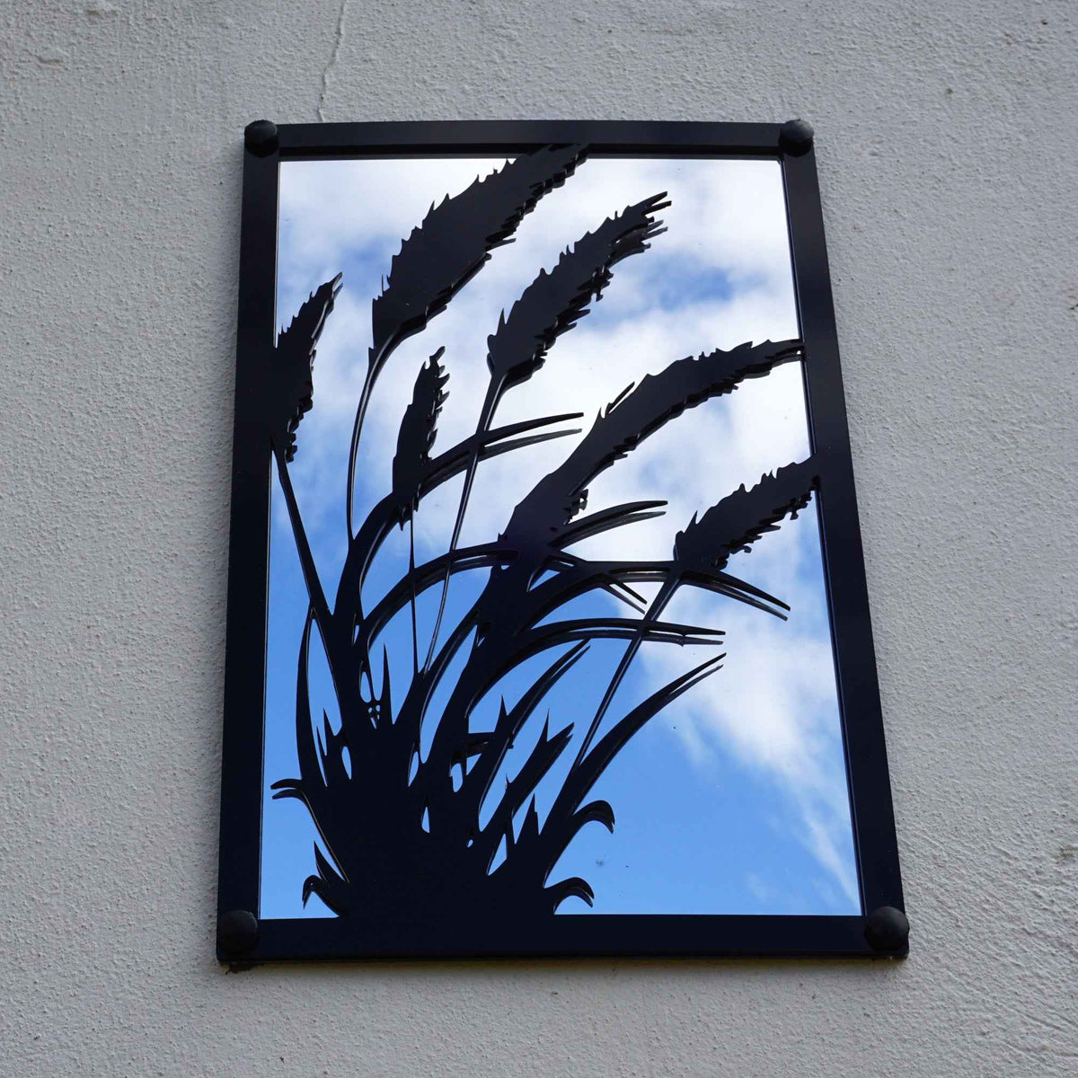 Grasses in the Wind Garden Mirror