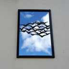 Flock of Birds Garden Mirror