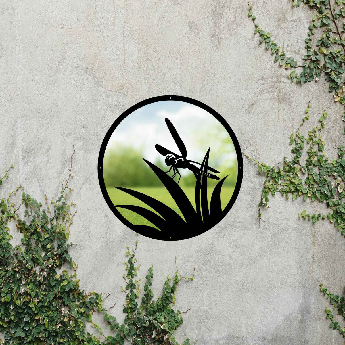 Little Dragonfly Garden Mirror