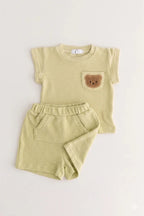 The Coloured Bear 2 Piece T-Shirt & Shorts Set