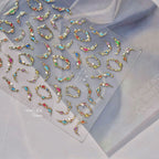 Hello Claws | Gemstone Necklace Nail Deco Sticker