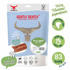 Gently Dently- Apple & Banana Dental Treats for Dogs 175g