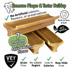 Gently Dently- Apple & Banana Dental Treats for Dogs 175g