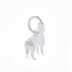 German Shepherd Personalised Silver Dog Tag Necklace