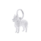 German Shepherd Personalised Silver Dog Tag Necklace