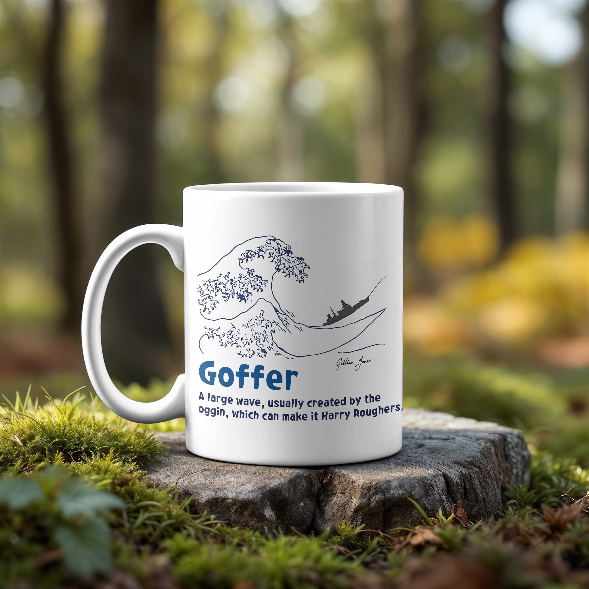 Goffer Cartoon Mug