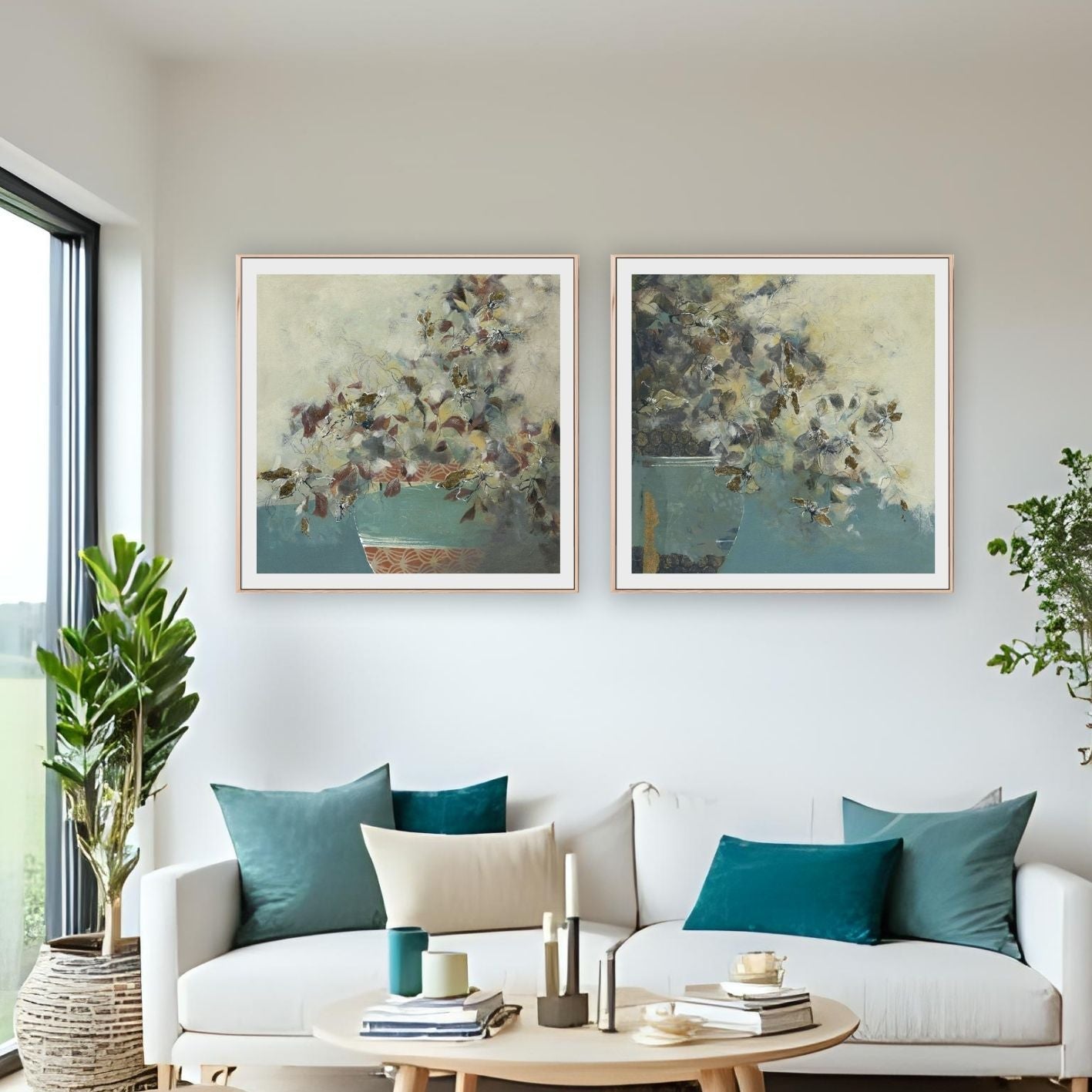 Golden Blooms - Print on Fine Art Paper