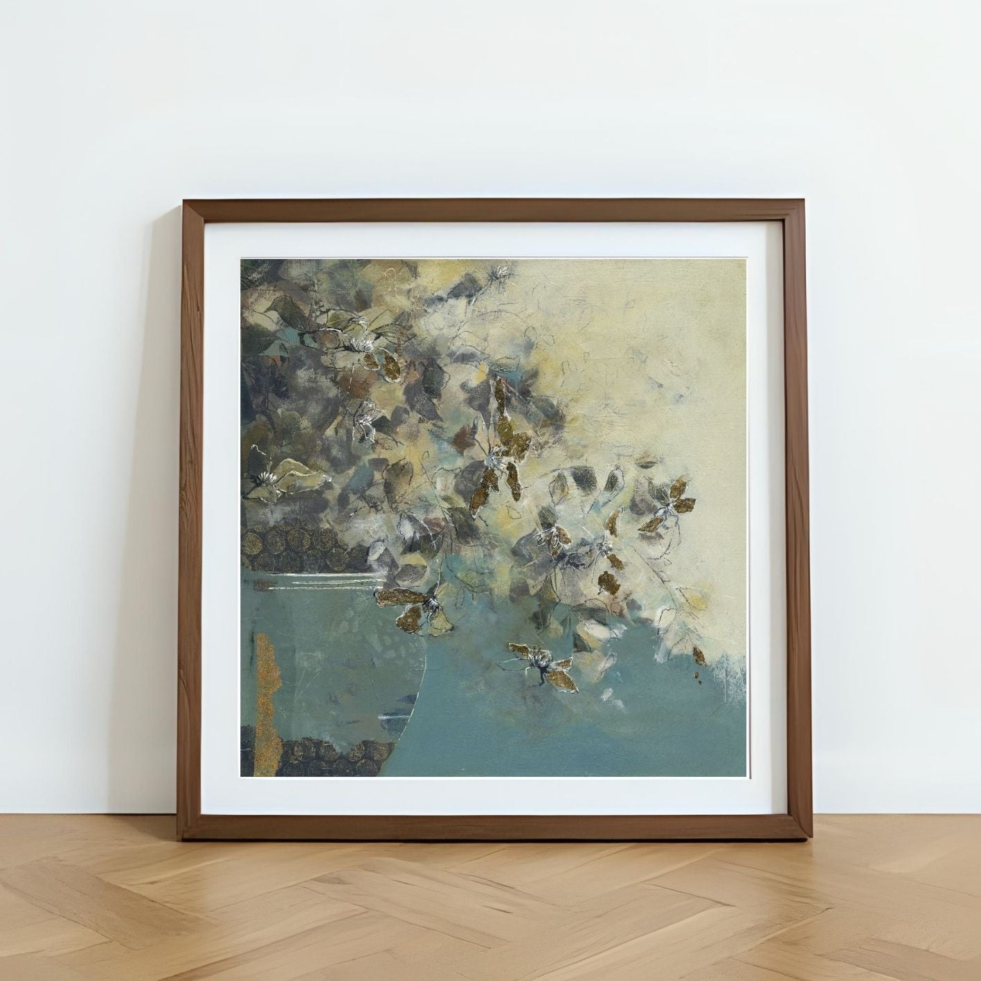 Golden Blooms - Print on Fine Art Paper