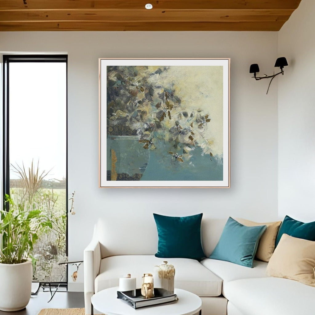 Golden Blooms - Print on Fine Art Paper