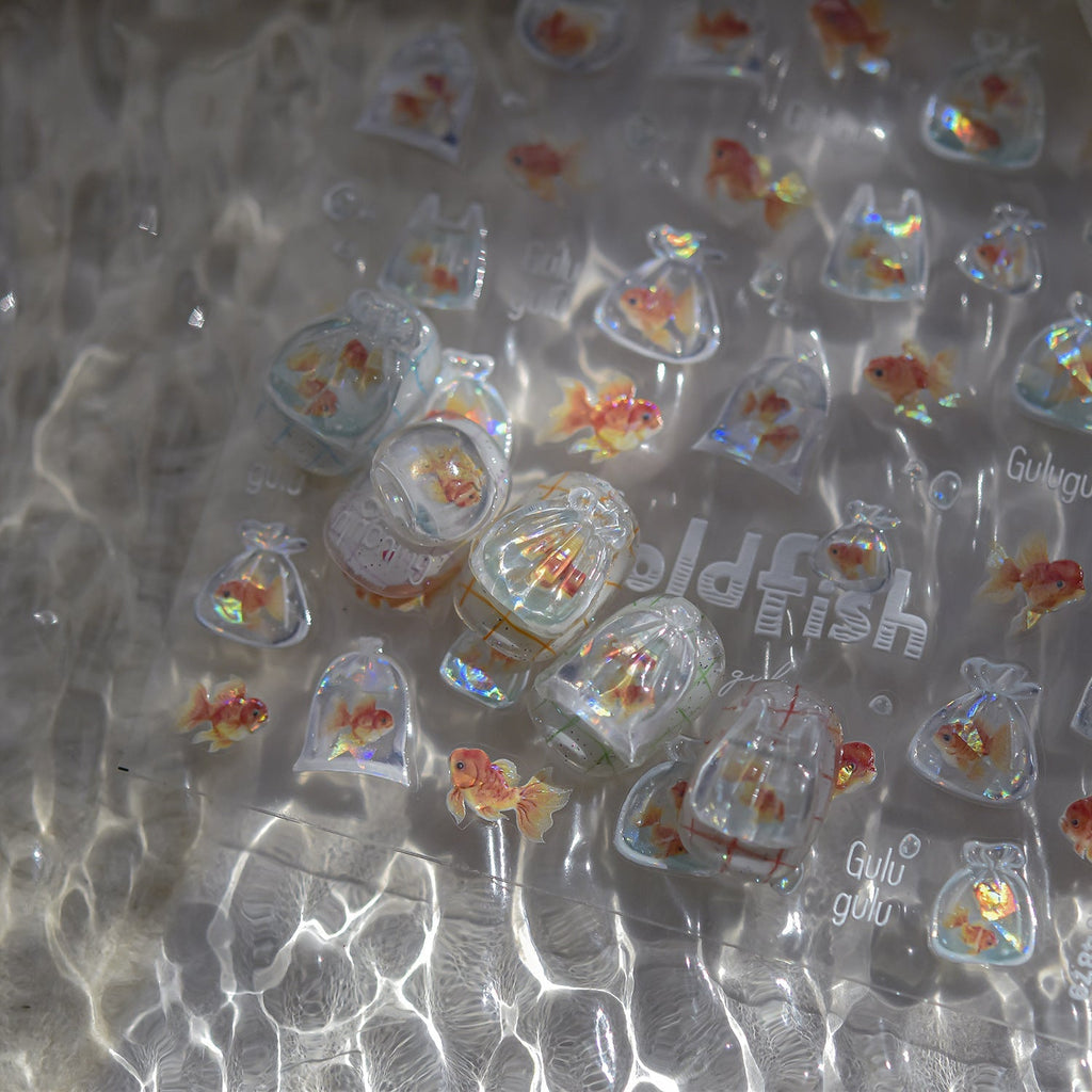 Hello Claws | Goldfish Nail Deco Sticker