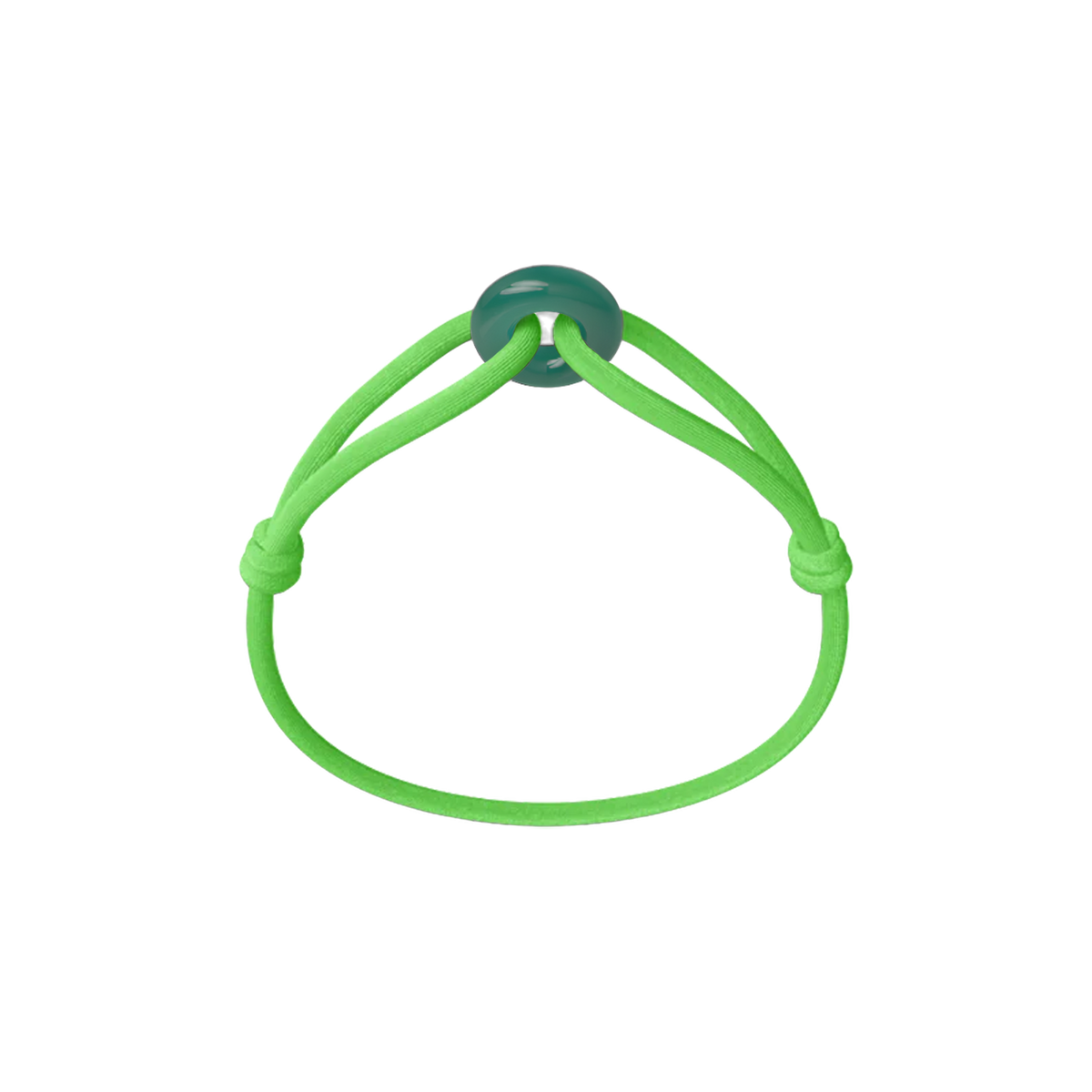Green Soho Cord Bracelet