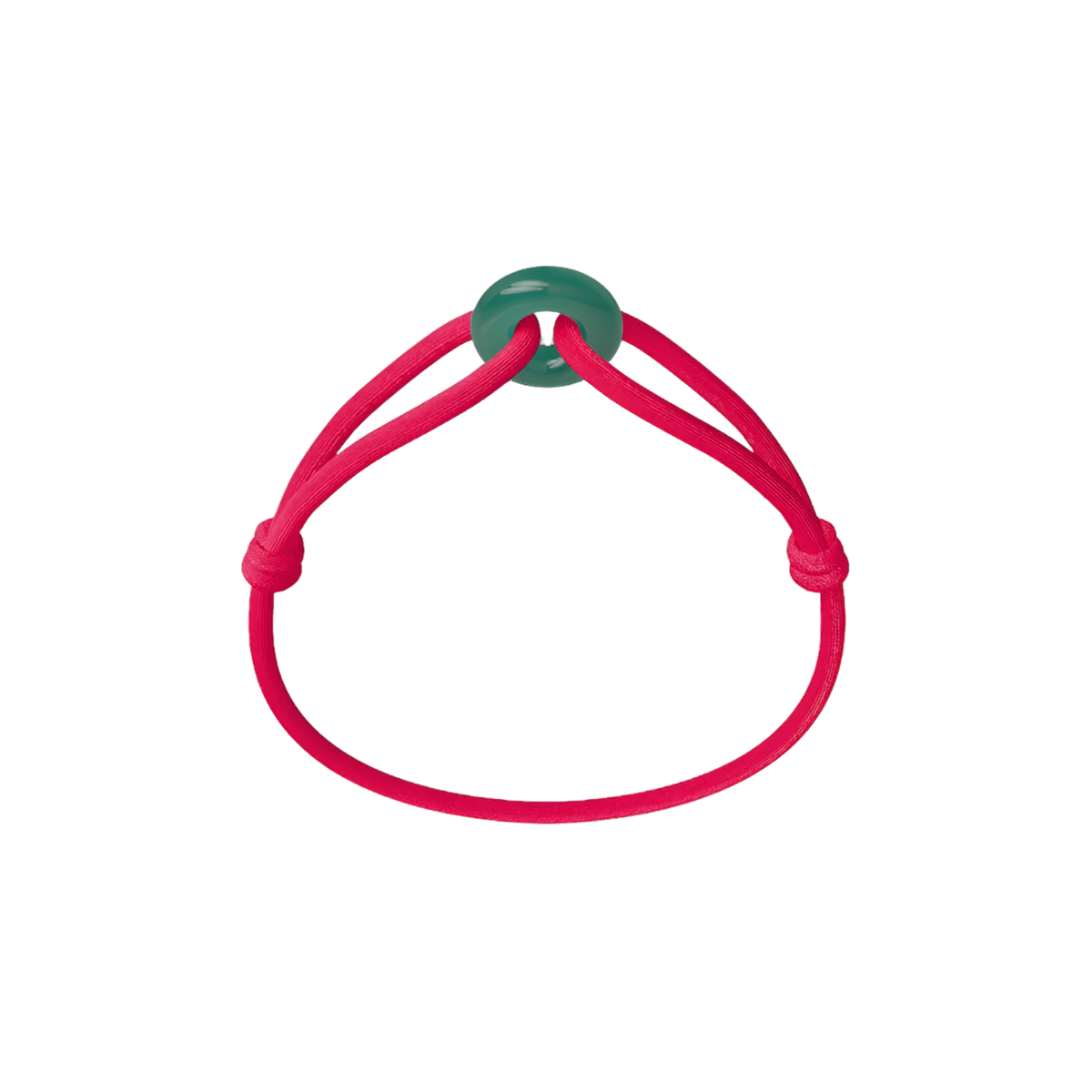Green Soho Cord Bracelet
