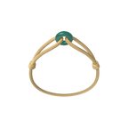 Green Soho Cord Bracelet
