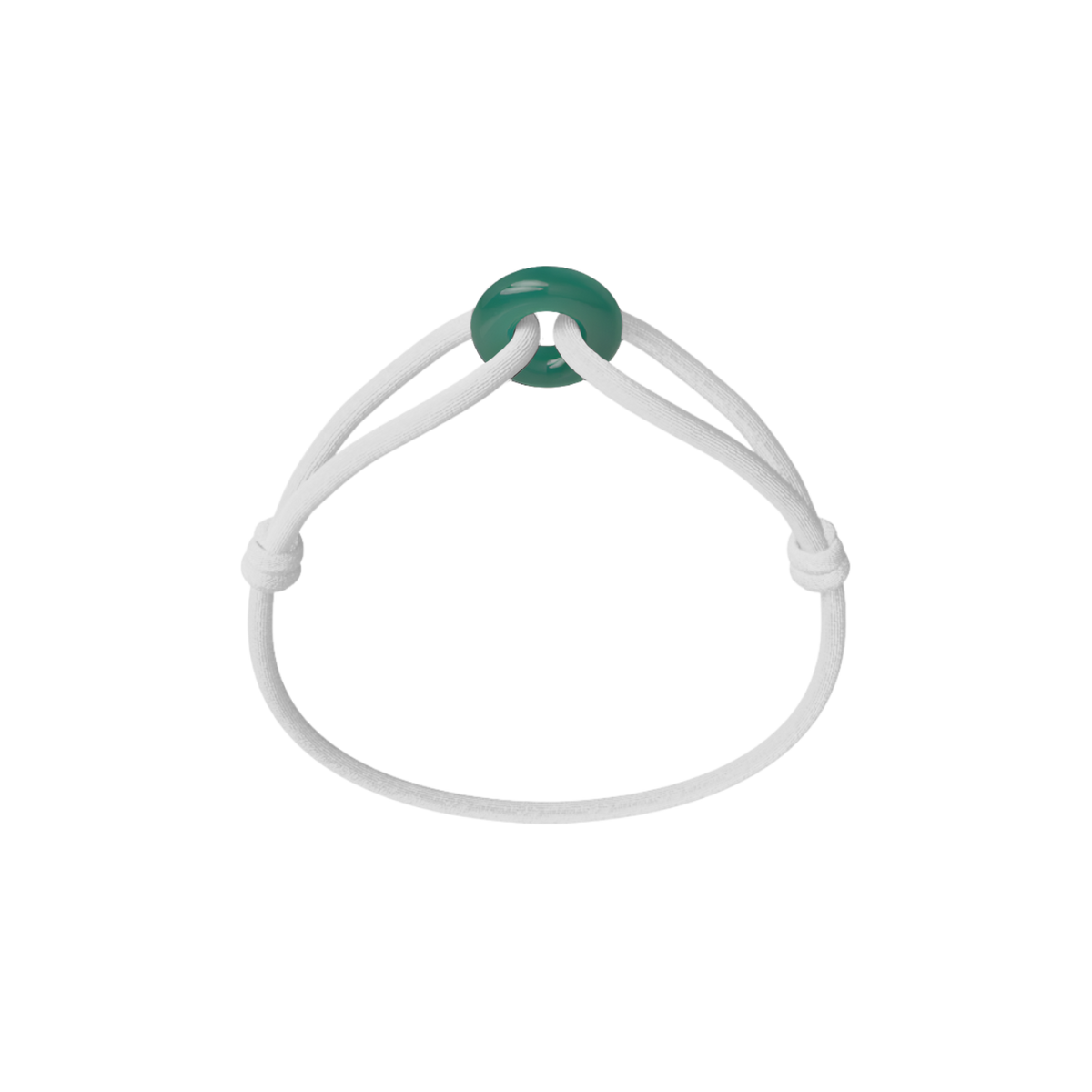 Green Soho Cord Bracelet