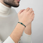 Green Soho Cord Bracelet