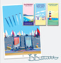 Red Arrows Print – Vintage Seaside Poster by Becky Bettesworth by BeckyBettesworth (happy-and-glorious-red-arrows)