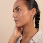 Gold Knotted Hoop Earrings