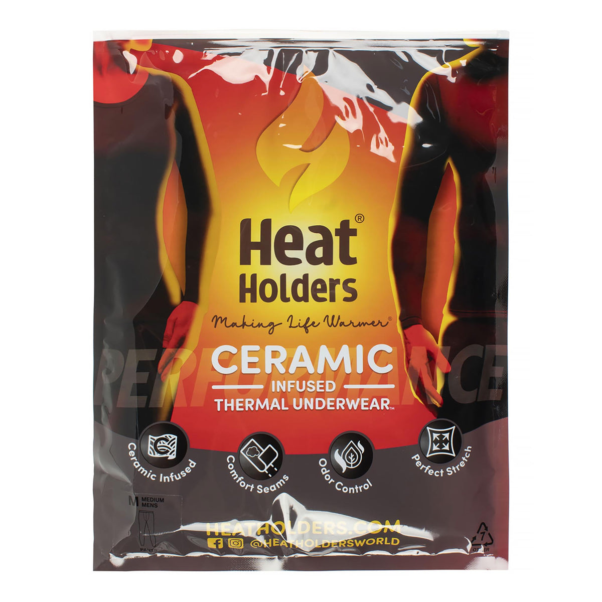 Heat Holders Men’s Fleece-Lined Thermal Long Johns