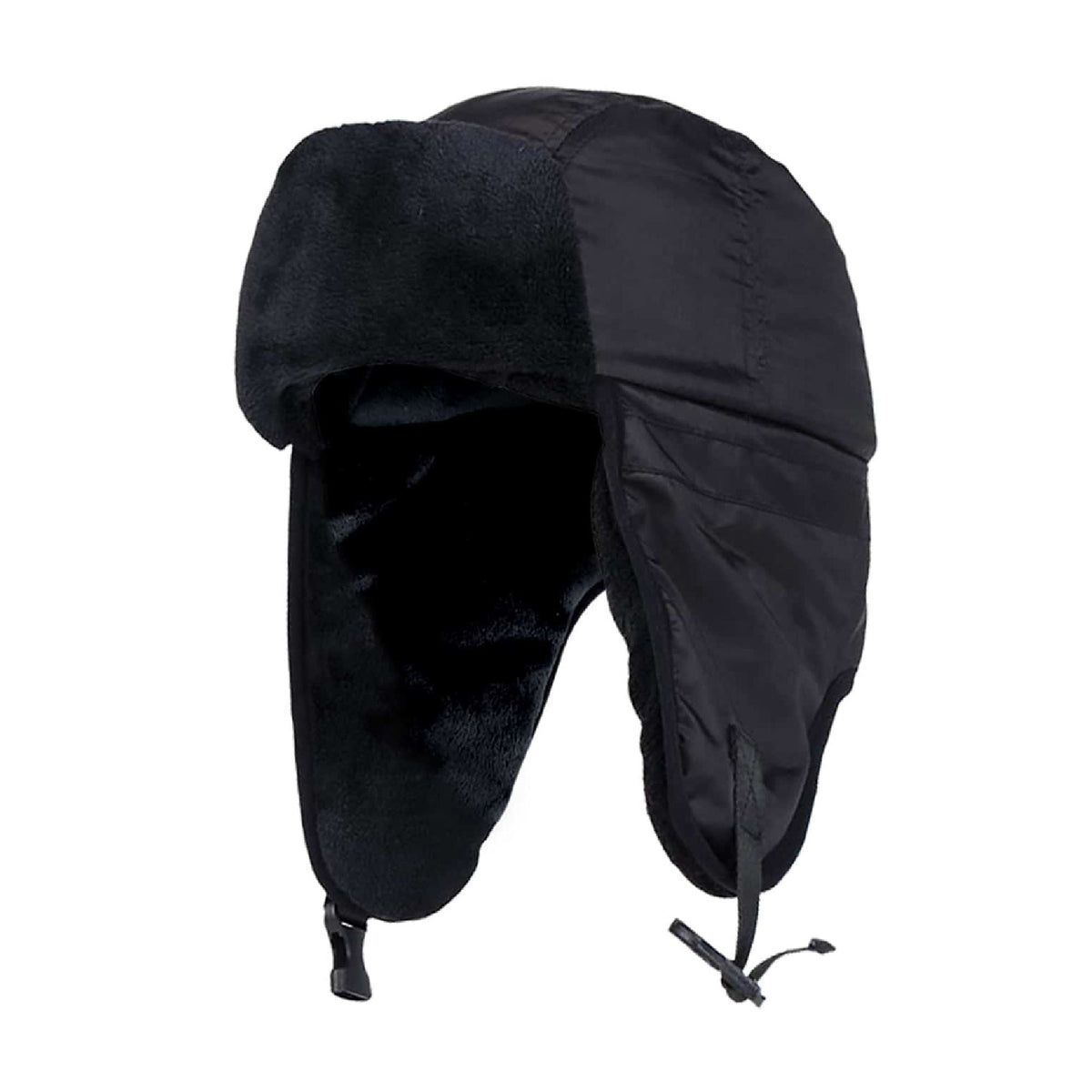 Mens Waterproof Fleece Lined Winter Thermal Trooper Trapper Hat