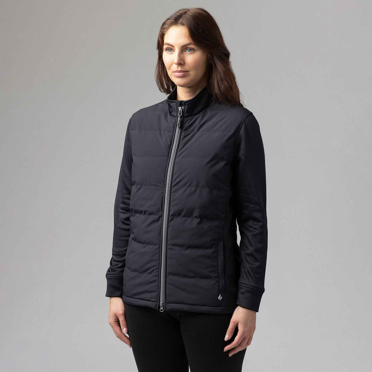 Winter Insulated Women's Hybrid Jacket | Fleece-Lined Waterproof Coat