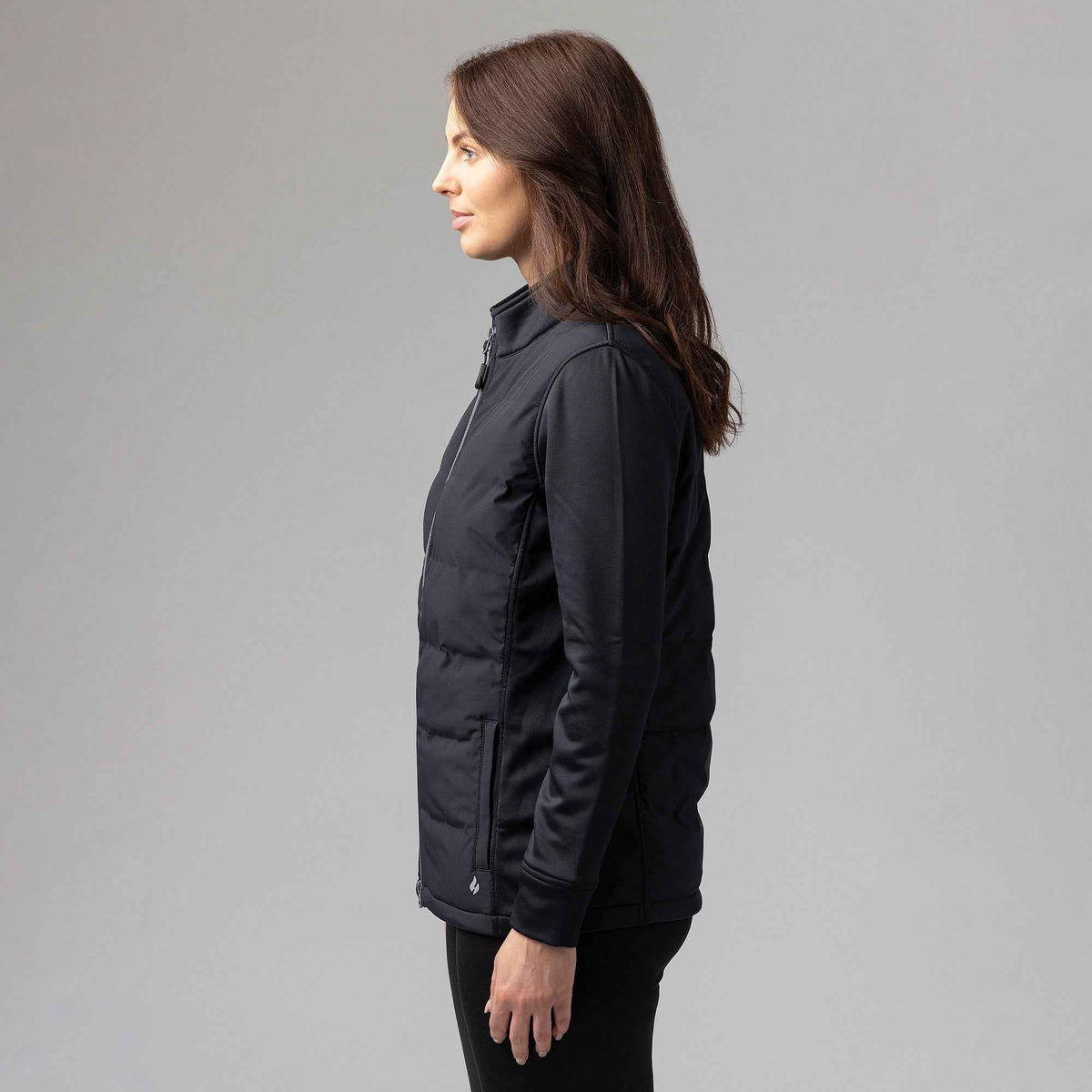 Winter Insulated Women's Hybrid Jacket | Fleece-Lined Waterproof Coat