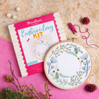 Wintertide Festive Embroidery Kit for Christmas