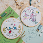 Swim - Wild Swimming Embroidery Kit for Beginners