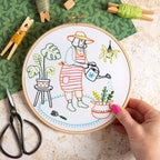 Grow - Gardening Embroidery Kit for Beginners