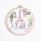 Stretch - Yoga Embroidery Kit for Beginners