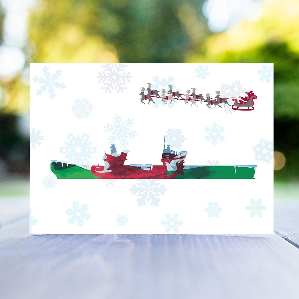 HMS Prince of Wales Christmas Card
