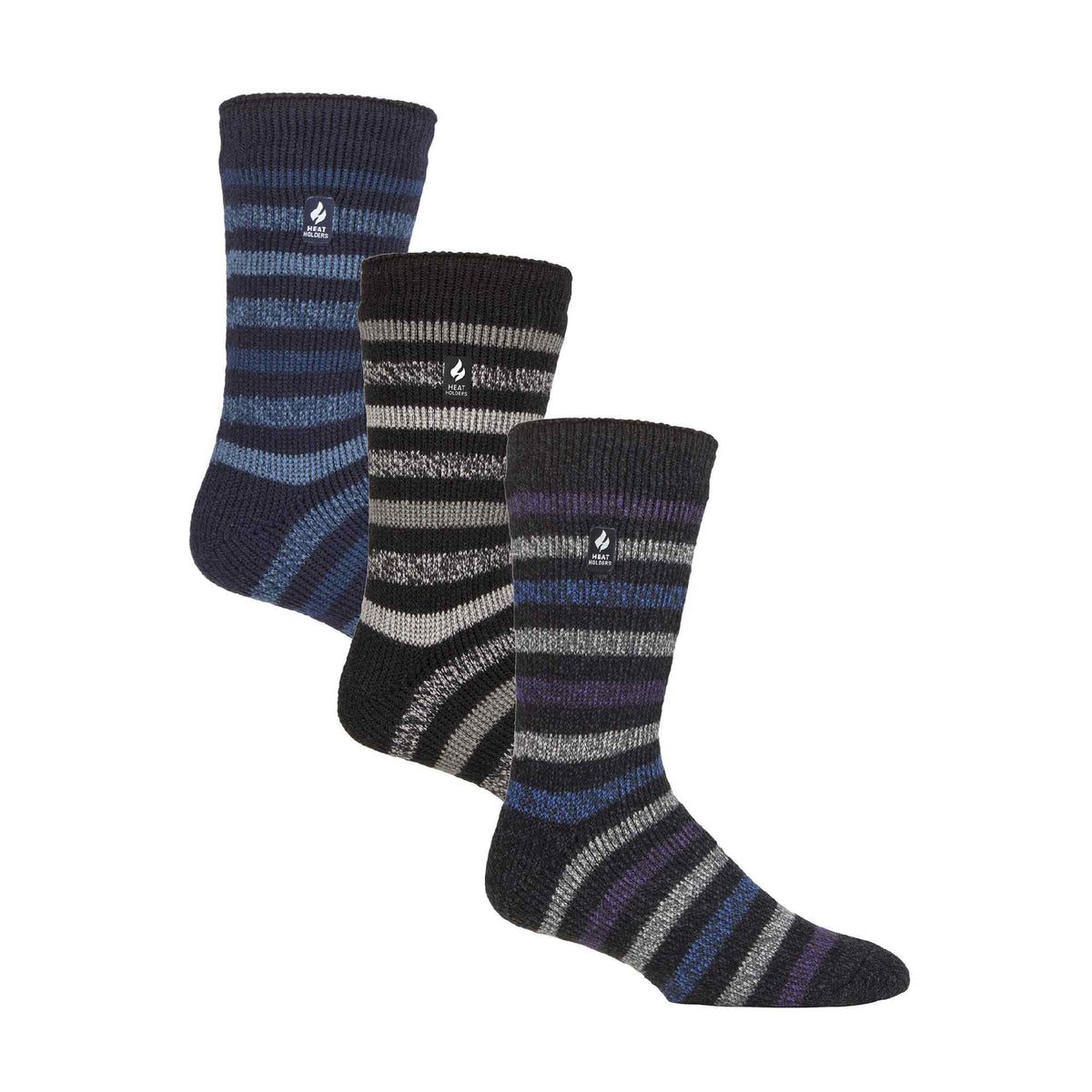 3 Pack Mens Insulated Thermal Socks for Winter