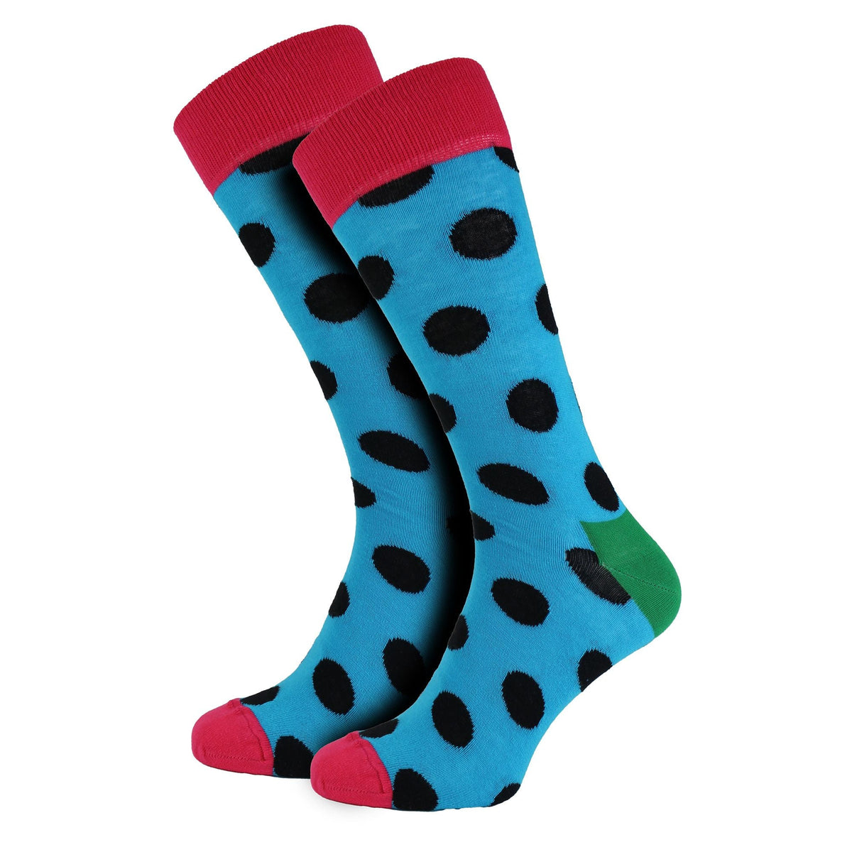 Set of 3 Striped Dress Mens Socks in Assorted Colors for Ultimate Style