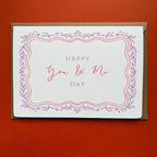 Wedding Anniversary Card - Happy You & Me Day