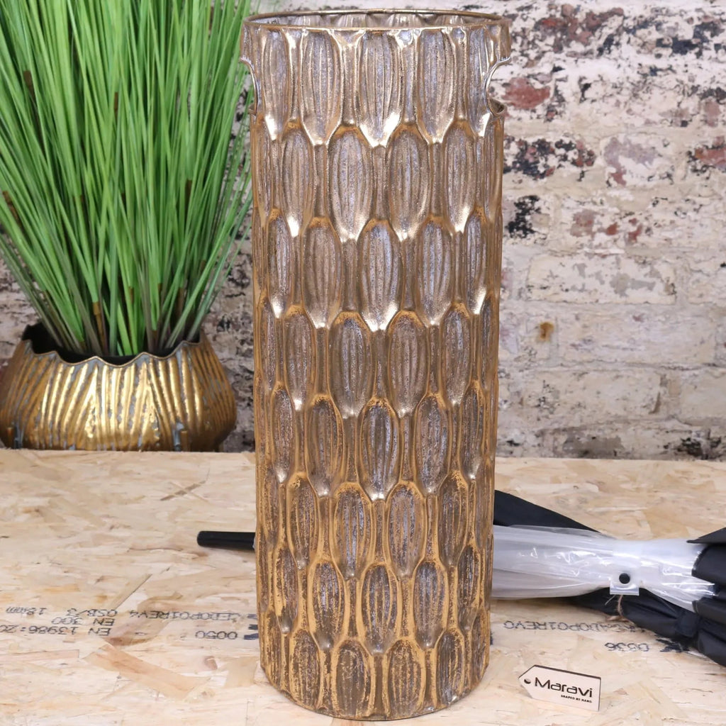 Hampi Harmony Gold Umbrella Stand