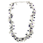 Grappolo Necklace – Freshwater Pearls & Gemstones