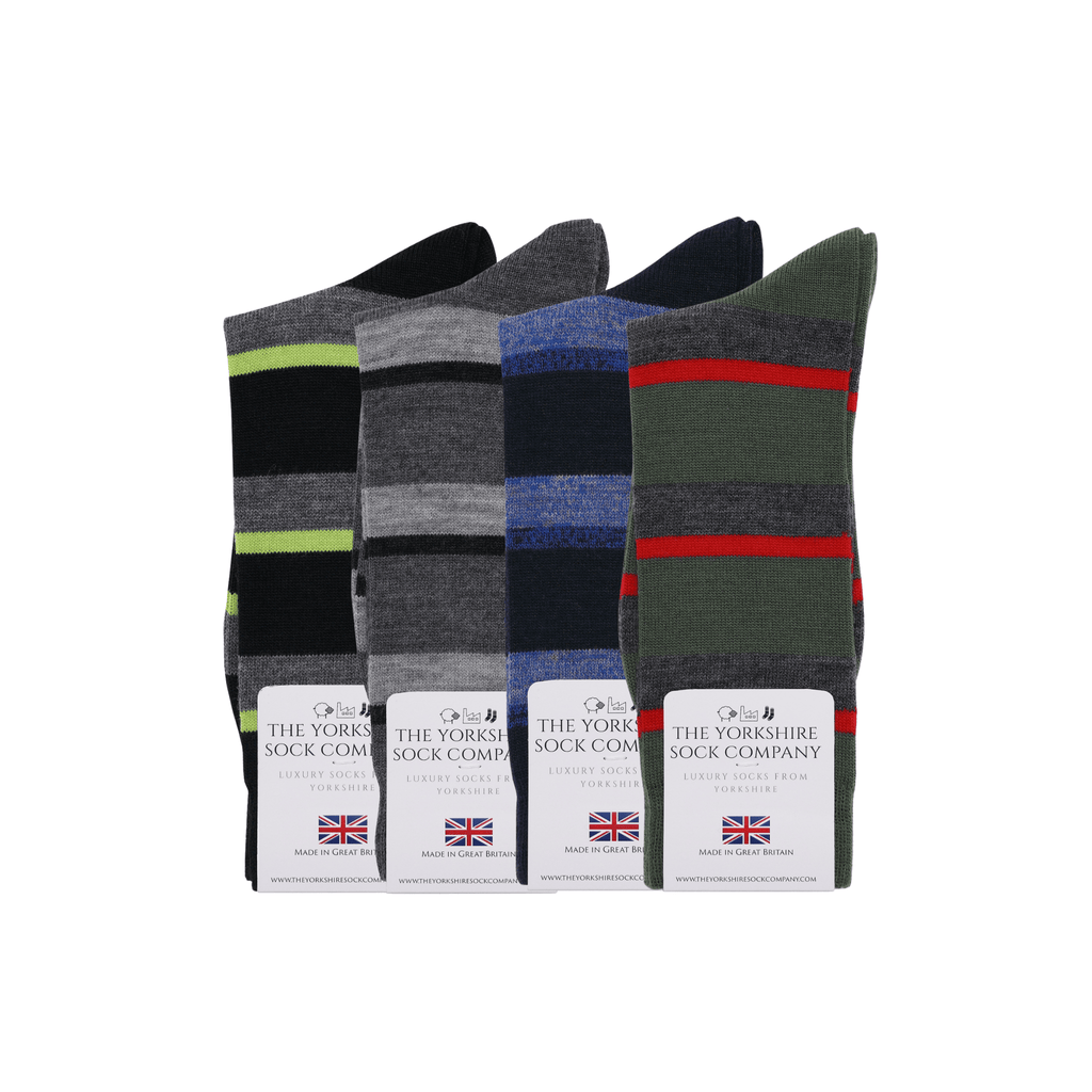 Harlow Luxury Merino Everyday Socks - 4 Pair Bundle (£14 per pair)