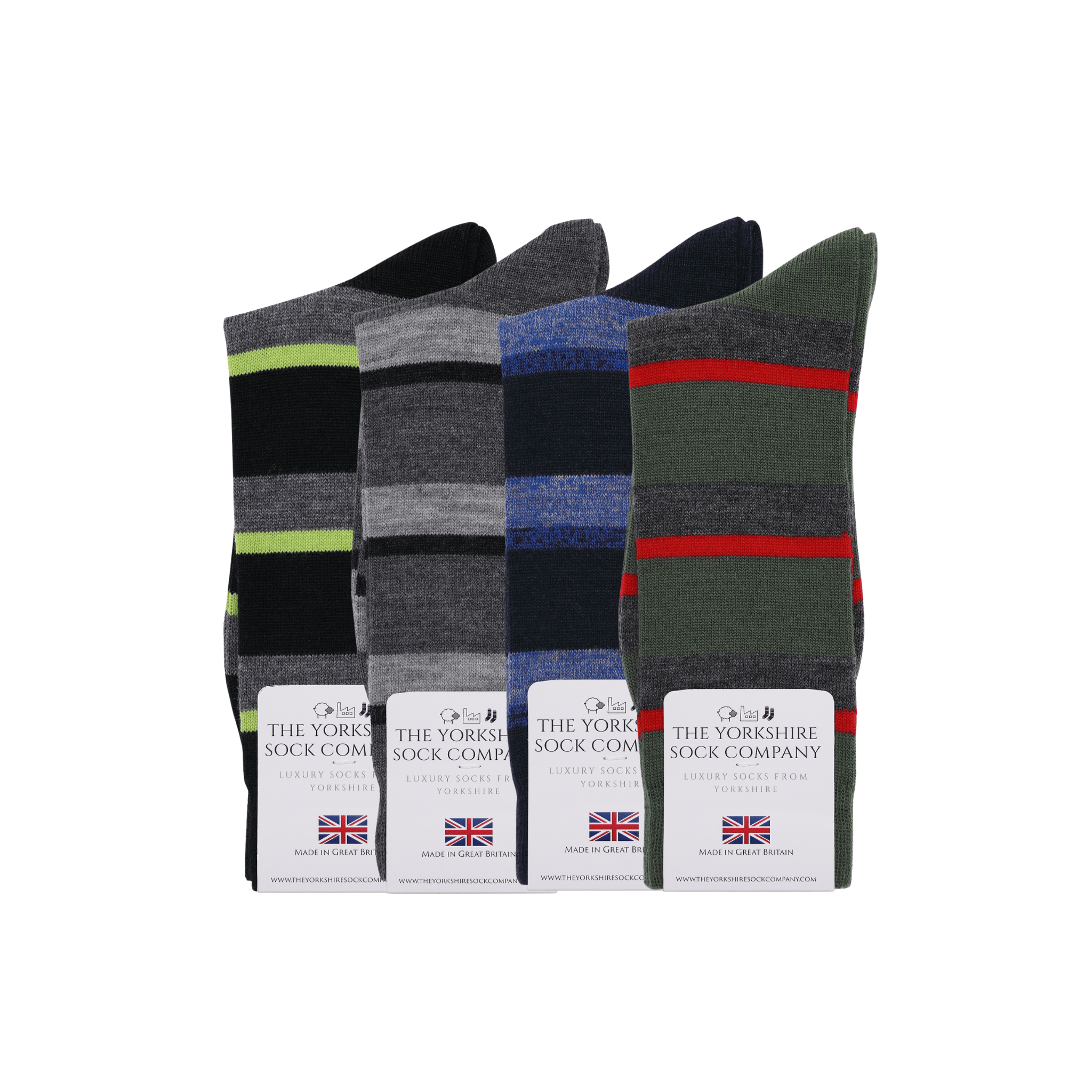 Harlow Luxury Merino Everyday Socks - 4 Pair Bundle (£14 per pair)