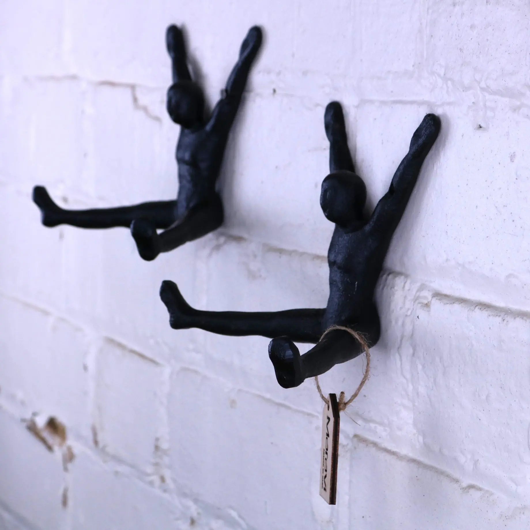 Haruni Man Shape Coat Hooks Set of 2