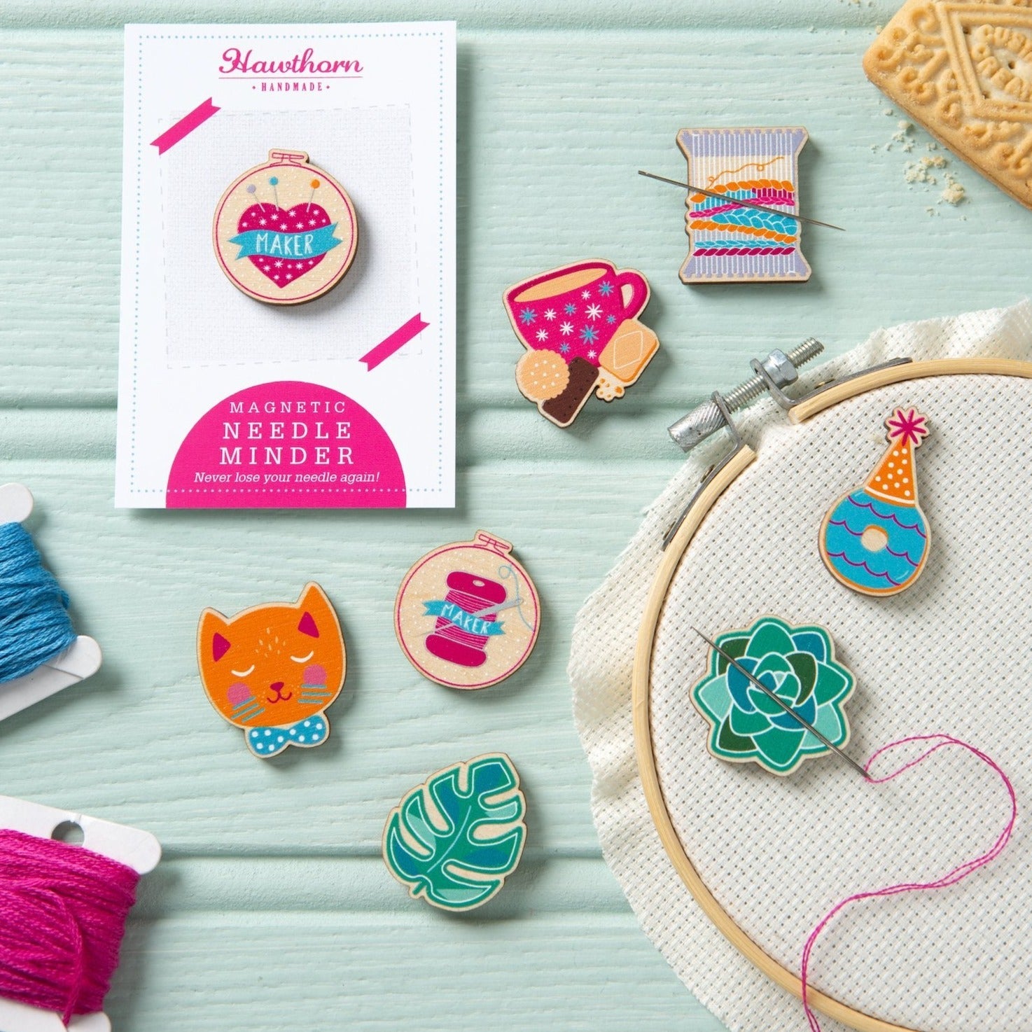 Cat Magnetic Needle Minder