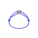 Golden Heart Cord Bracelet