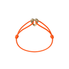 Golden Heart Cord Bracelet