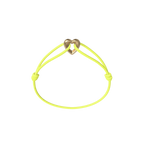 Golden Heart Cord Bracelet