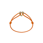 Golden Heart Cord Bracelet