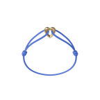 Golden Heart Cord Bracelet