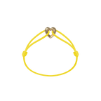 Golden Heart Cord Bracelet