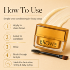 Intensive Moisture and Brow Hair Restoration Mask - London Brow Doctor